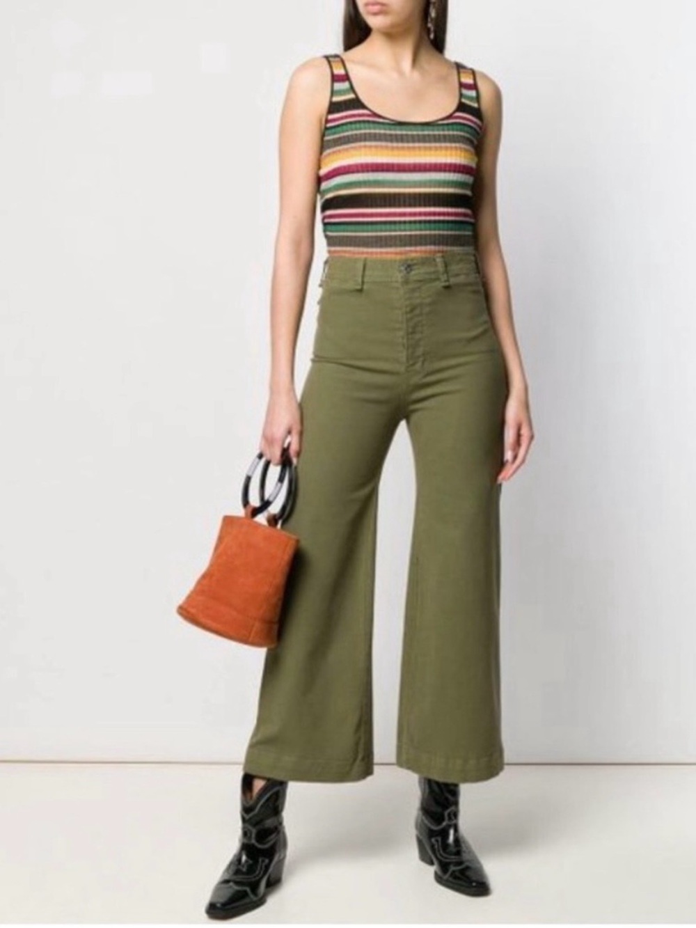 NWT Veronica Beard Cynthia Gaucho Jeans Size 31